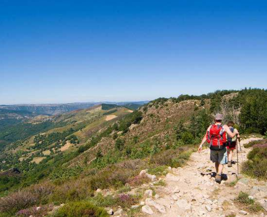 marcheur alain Lagrave randaonnée en Cévennes